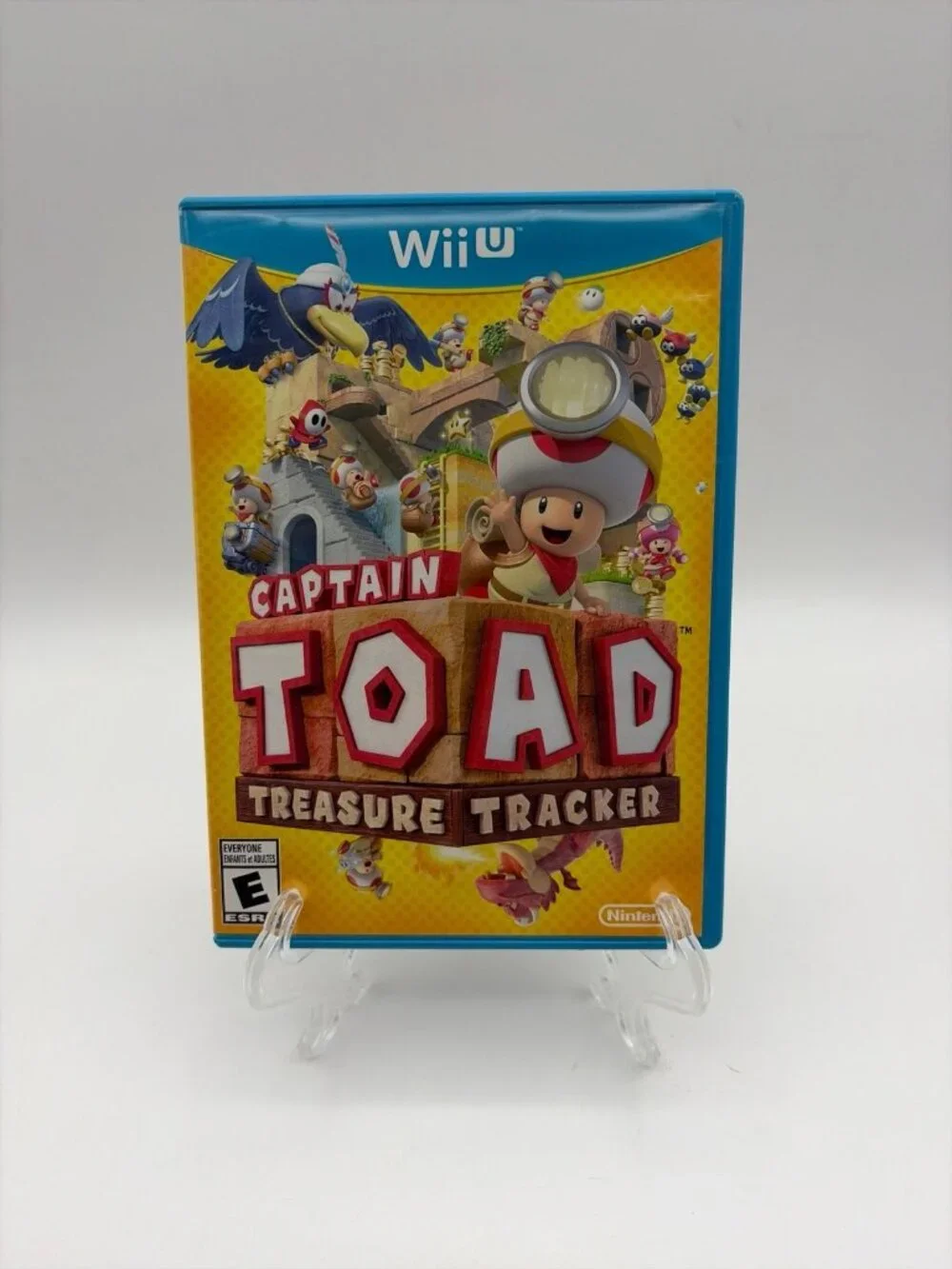 WiiU Captain Toad: Treasure Tracker (Nintendo Wii U, 2014) No Manual Tested